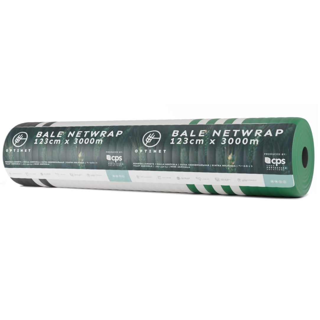 Plasa de balotat OptiNet 1,23 x 3000 m (11 gr / ml)